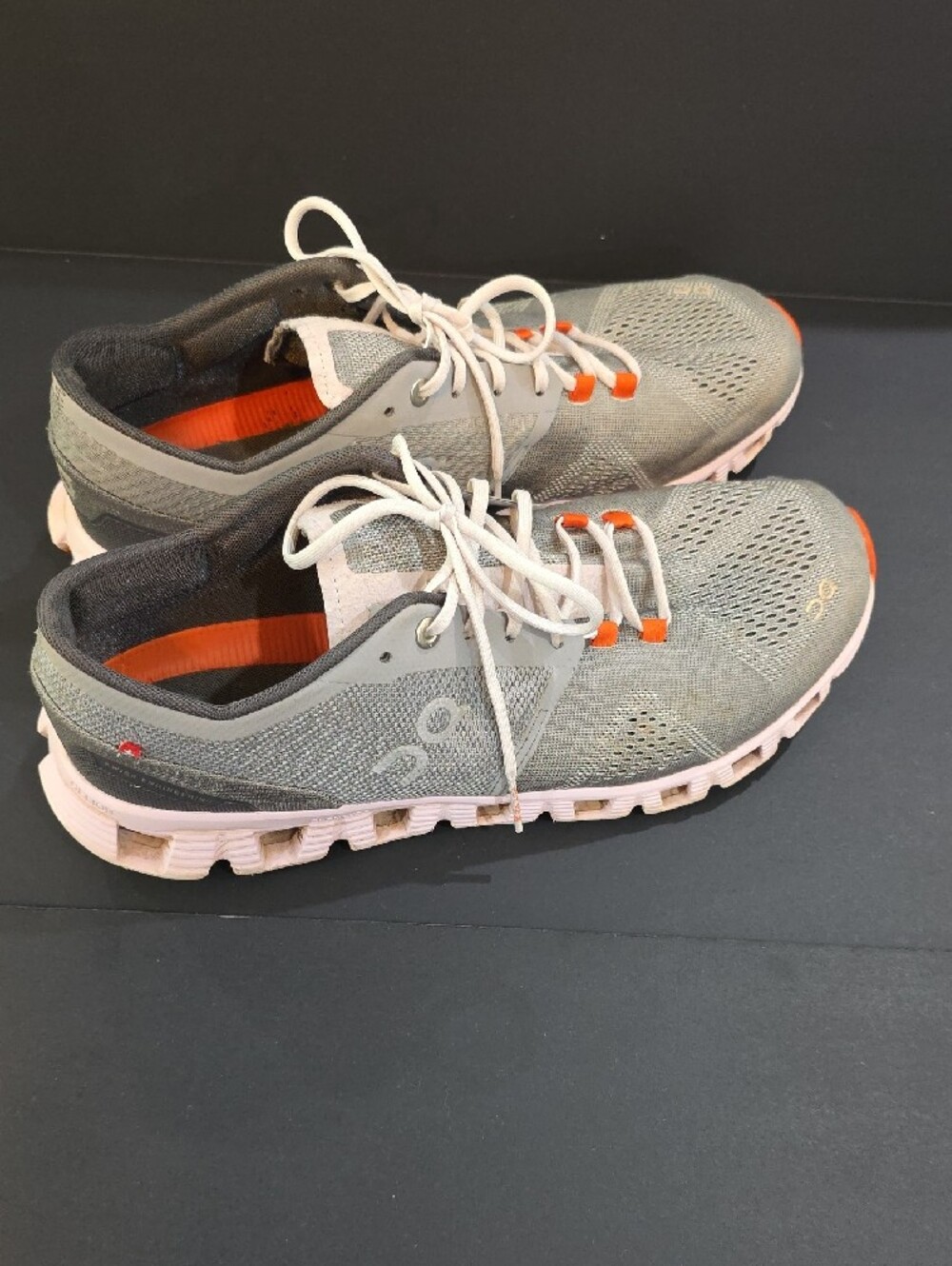 On Running Cloud X 2 Women's Athletic Shoes in Sage with Pink Accents Size 10 - Picture 5 of 13
